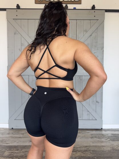 Neutral Strappy Bra & Short Set - Image 5