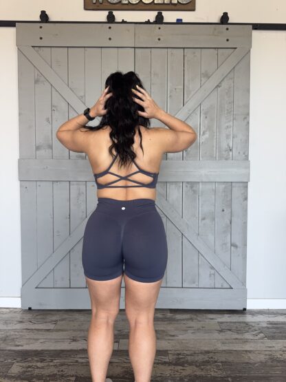 Neutral Strappy Bra & Short Set - Image 11