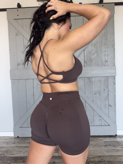 Neutral Strappy Bra & Short Set - Image 19