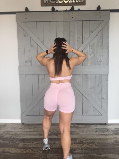 Fit Booty Spring Time Halter Bra & Short Set - Image 5