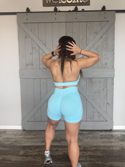 Fit Booty Spring Time Halter Bra & Short Set - Image 2