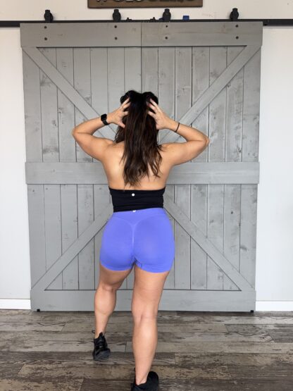 Fit Booty Front Crossover Contour Shorts in Small-2XL - Image 12