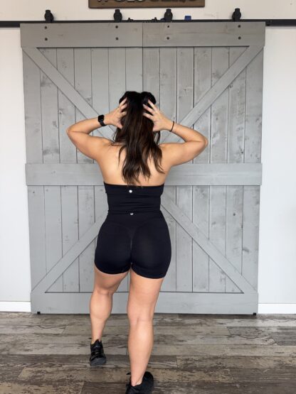 Fit Booty Front Crossover Contour Shorts in Small-2XL - Image 3
