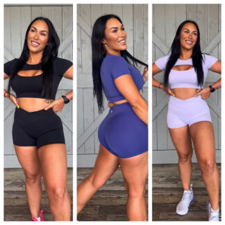 Fit Booty Peek-A-Boo Set