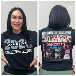 2026 Dance2Fit Tour T-Shirt