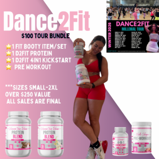 $100 DANCE2FIT TOUR BUNDLE – ONLINE