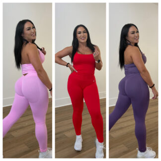 Fit Booty Contour Halter Set